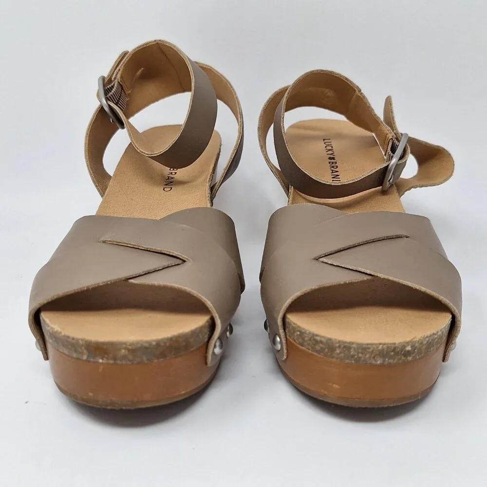 Lucky Brand Women's Hadilla Block Heeled Sandal | Size 7.5M - Picture 5 of 14